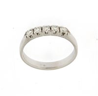Anello Soranzo Gioielli Donna Fedina/Riviera in Oro bianco Diamante GI10344279 - GI10344279